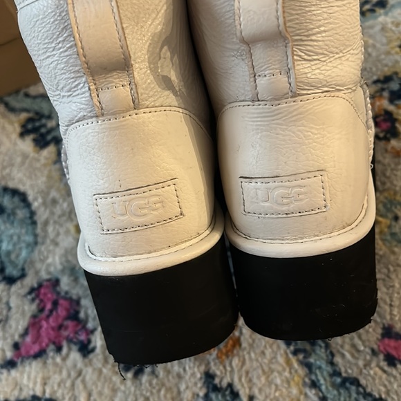 UGG - shoes UGG - classic mini platform white - Picture 3 of 6